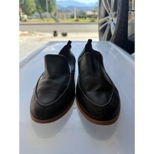 Susina Black Leather Loafers Minimalist Slip On Shoes Women's‎ size 11